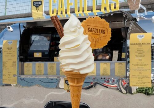 99 Ice Cream Cone from Cafollas Food Truck in Dun Laoghaire