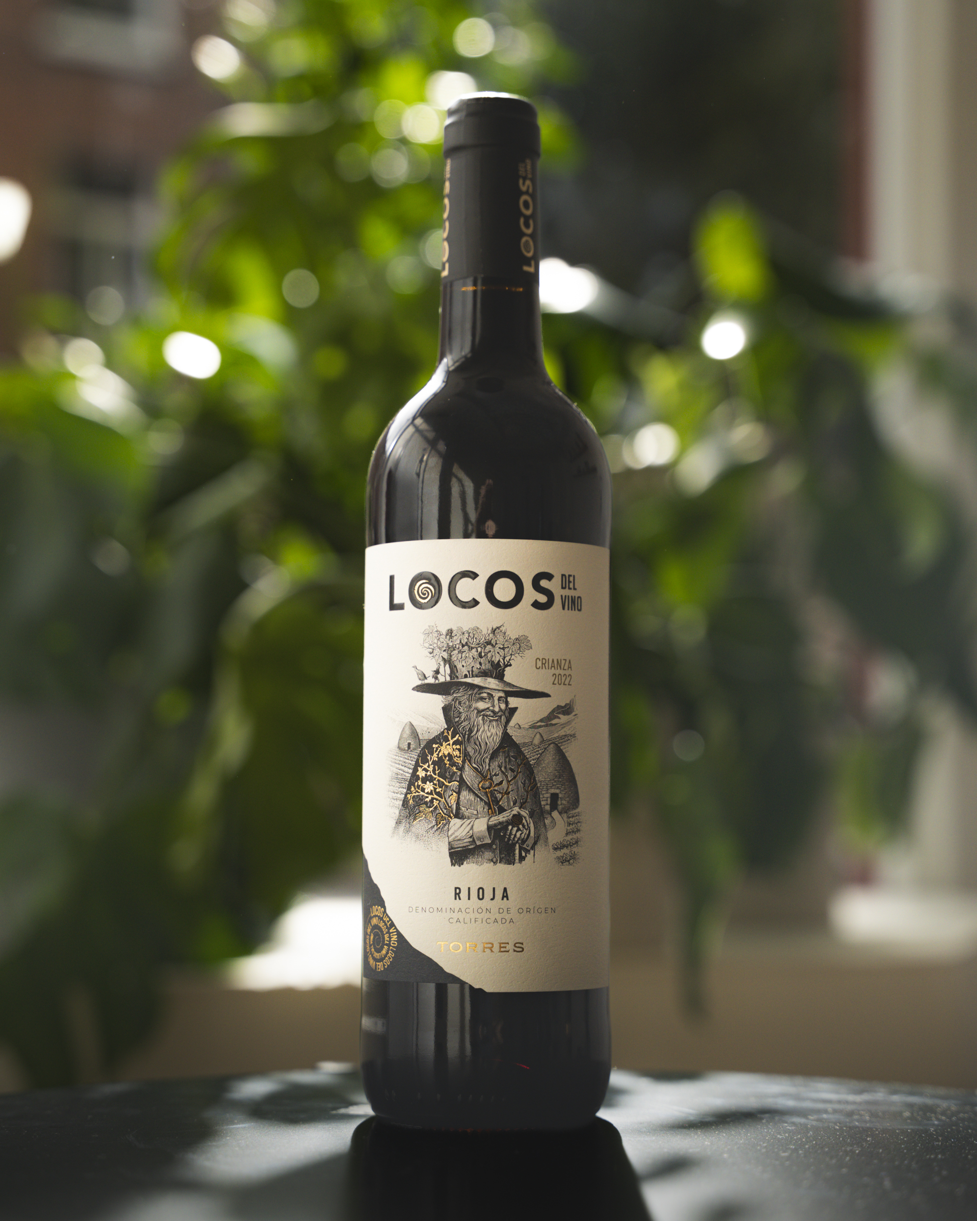 Rioja wine bottle